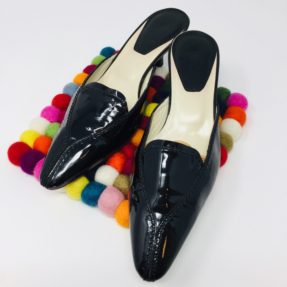 Tods Patent leather Mules